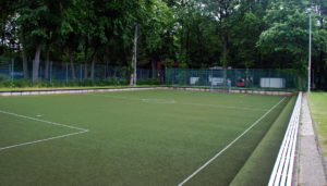 Soccer Court Kleinspielfeld mit Kunstraasen. DFB Soccer Court, Soccerground